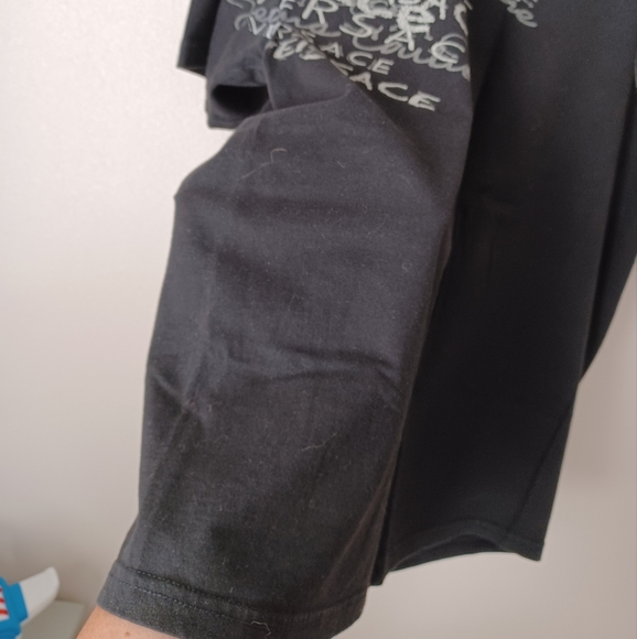 Versace Jeans Couture Black Unisex Tshirt Size Small - Picture 5 of 8
